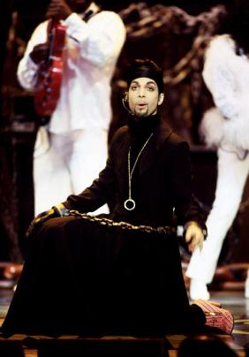 American Singer Prince on stage at the NAACP Image Awards 1999