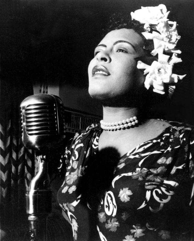 Jazz and blues Singer Billie Holiday von English Celebrities Photographer
