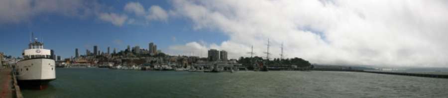 San Francisco - Hafenpanorama von Erich Teister