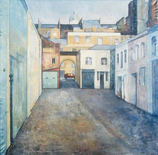 Petersham Place, South Kensington, 1981 (oil on canvas)  von Erin  Townsend
