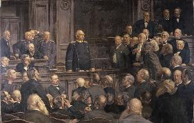 Conference of the German Reichstag on the 6th February 1888