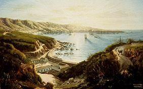 Blick auf Valparaiso. 1862