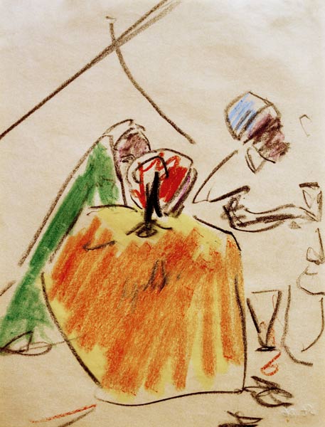 Marokkaner von Ernst Ludwig Kirchner