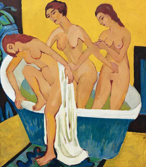 Badende Frauen von Ernst Ludwig Kirchner