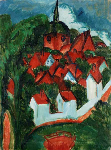 Burg auf Fehmarn von Ernst Ludwig Kirchner