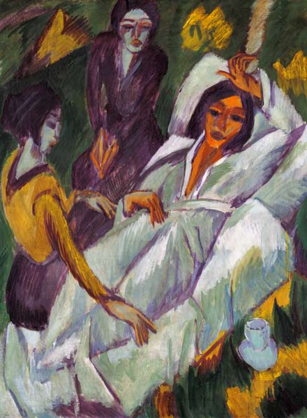Frauen beim Tee von Ernst Ludwig Kirchner