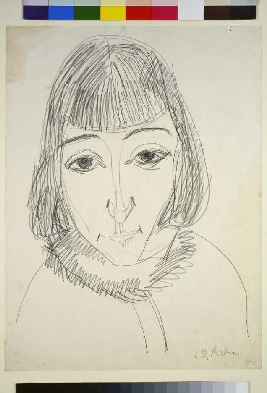 Bildnis Erna von Ernst Ludwig Kirchner