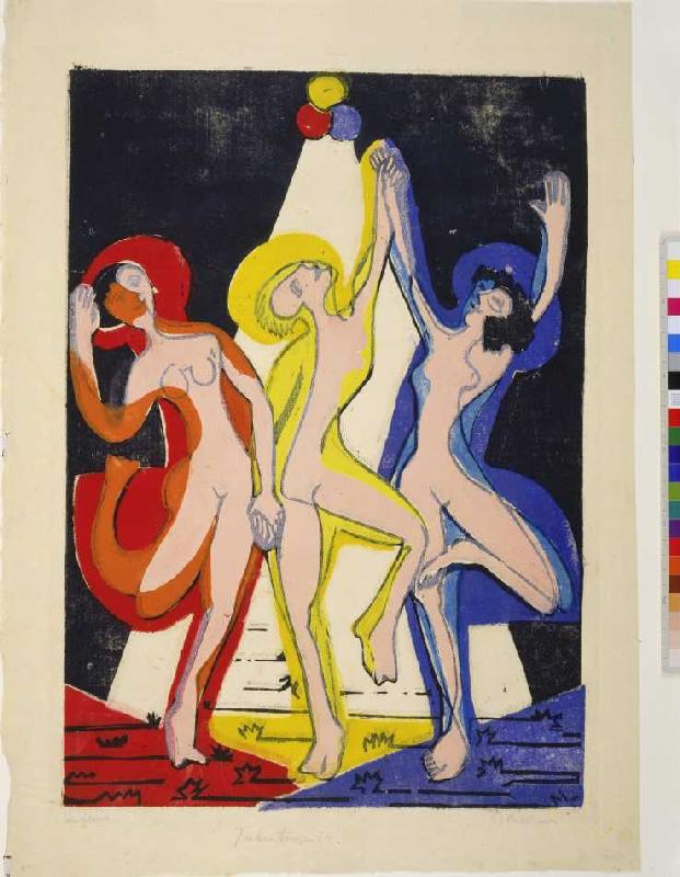 Farbentanz von Ernst Ludwig Kirchner