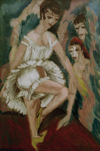 Tänzerin von Ernst Ludwig Kirchner