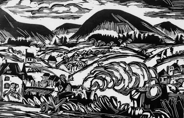 Taunuslandschaft von Ernst Ludwig Kirchner
