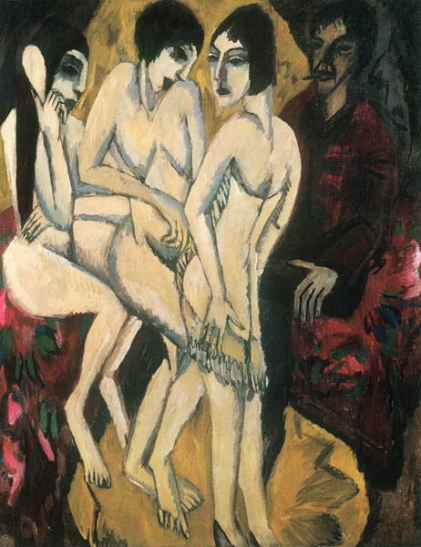 Urteil des Paris von Ernst Ludwig Kirchner