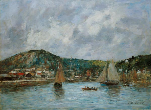 Cherbourg von Eugène Boudin