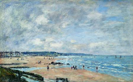 Beach at Trouville 1893