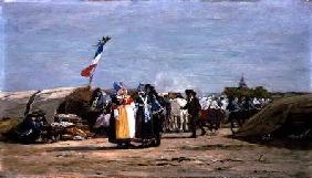 Pilgrimage in Finistere, Brittany c.1862