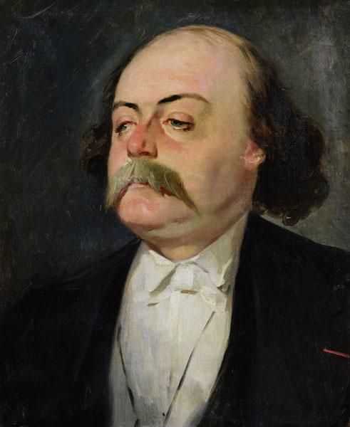 Portrait of Gustave Flaubert (1821-80)