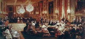 Concert in the Galerie des Guise at Chateau d'Eu, 4th September 1843 1844