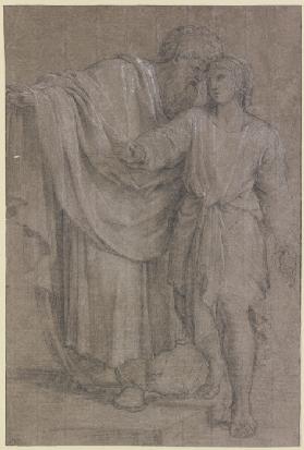 Jakob mit seinem Sohn Joseph