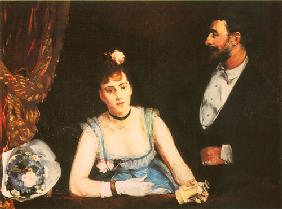 Loge im italienischen Theater 1874