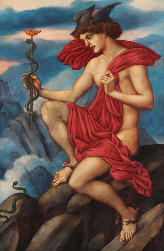 Mercury von Evelyn de Morgan