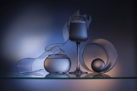 Aus der Serie „Experimente mit Glas“