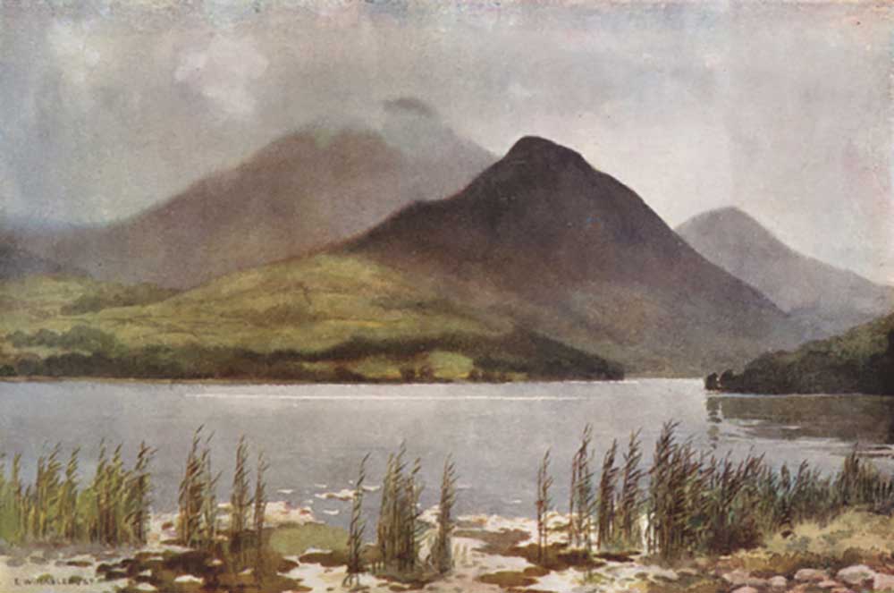 Bassenthwaite Lake und Skiddaw von E.W. Haslehust