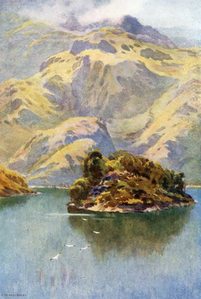 Ellens Insel, Loch Katrine von E.W. Haslehust