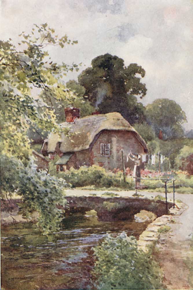 Henkers Cottage, Dorchester von E.W. Haslehust