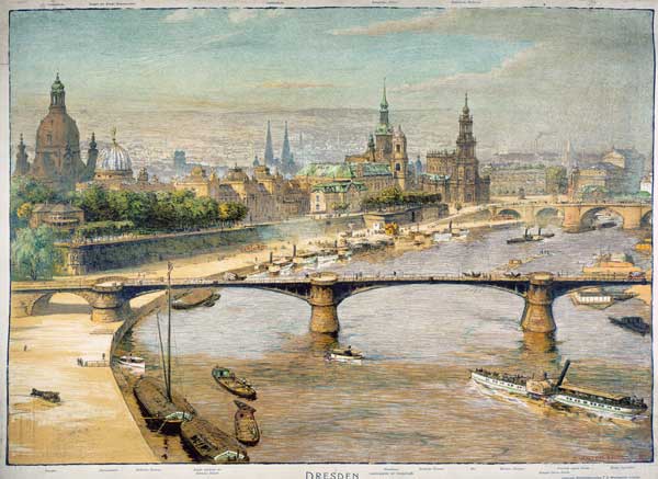 Dresden, Panorama von F. Walter Ernst