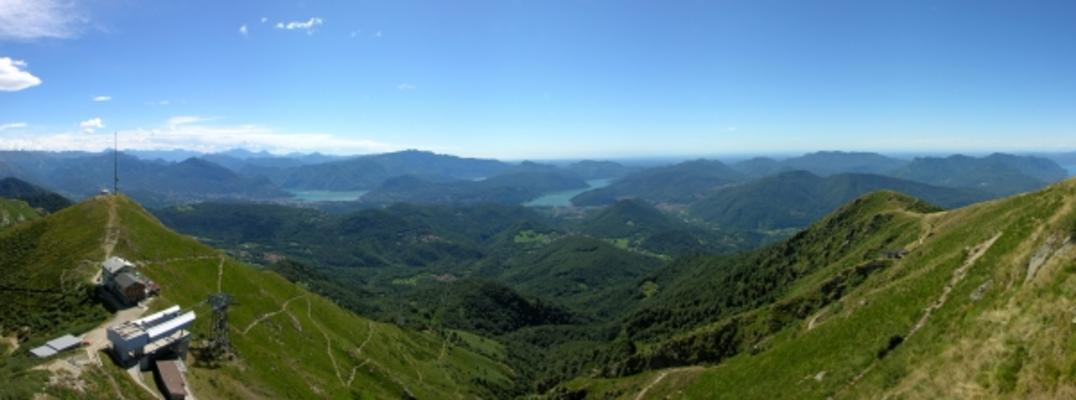 Monte Lema - Panorama von Fabian Schneider