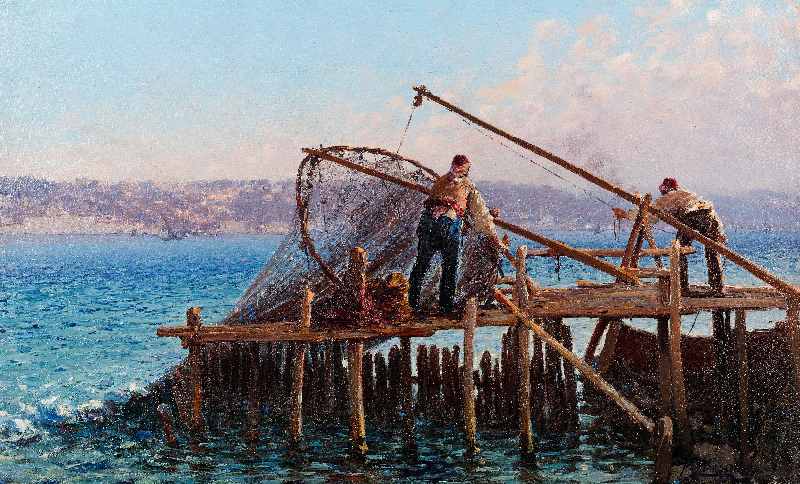 Die Fischer von Fausto Zonaro