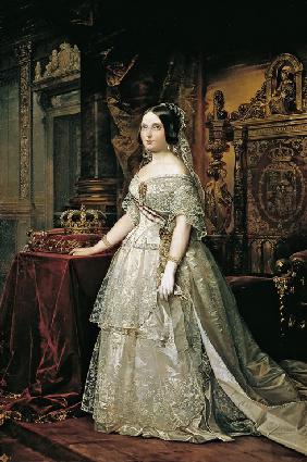 Porträt von Isabella II. von Spanien 1844