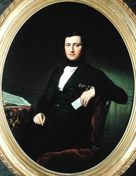 Portrait of Baron Weisweiller von Federico de Madrazo y Kuntz