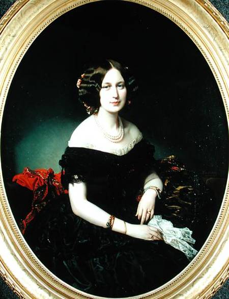 Portrait of the Baroness of Weisweiller von Federico de Madrazo y Kuntz