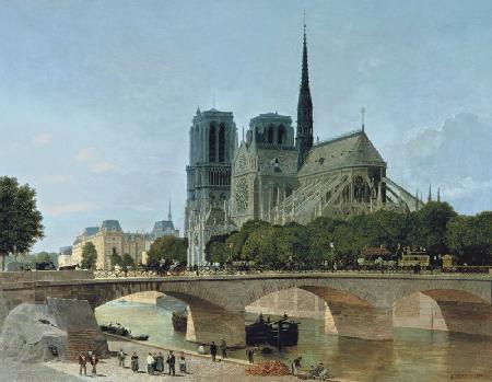 Notre Dame, Paris 1884