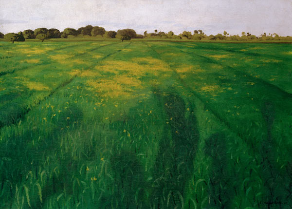 Vallotton / Green oat-field / 1912 von Felix Vallotton