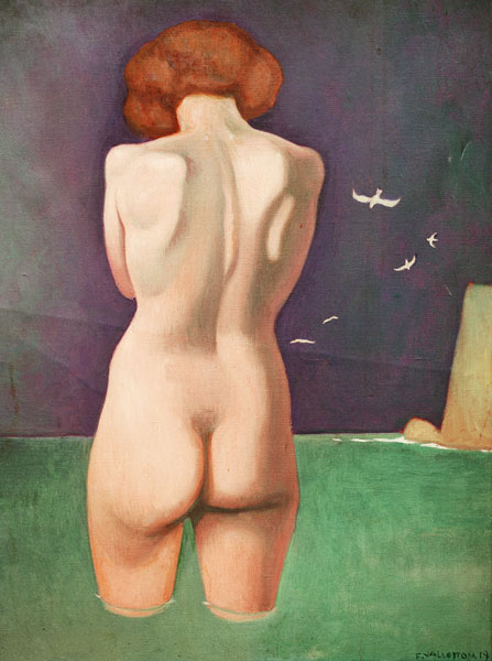 Nude in the Water von Felix Vallotton