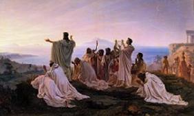 Hymnus an die untergehende Sonne im antiken Griechenland 1869