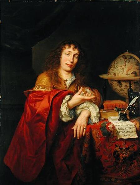 Portrait of a Young Scholar of the Kerckring Family von Ferdinand Bol