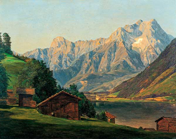 Der Zellersee mit dem Steinernen Meer 1838