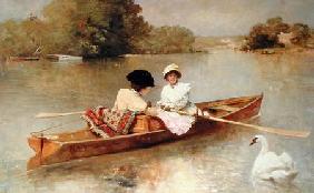Boating on the Seine 1875-76