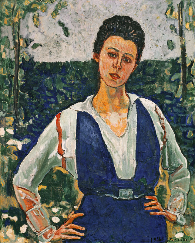 Gertrud Müller von Ferdinand Hodler