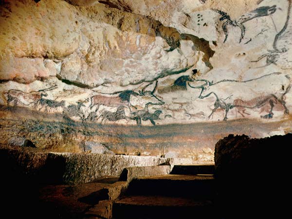 Höhle von Lascaux, Dordogne von Ferdinand Hodler