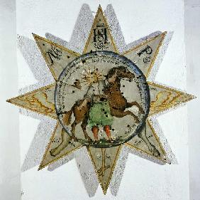 Stern- oder Sonnenscheibe (Zielscheibe) 1660
