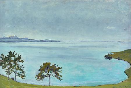 Der Genfer See von Chexbres aus. 1911