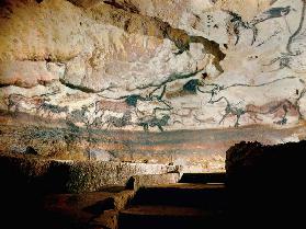 Höhle von Lascaux, Dordogne Um 17.000 