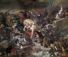 Die Schlacht von Taillebourg am 21.Juli 1242. 1837