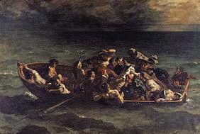 Der Schiffbruch des Don Juan (Nach Byron: Don Juan) 1840