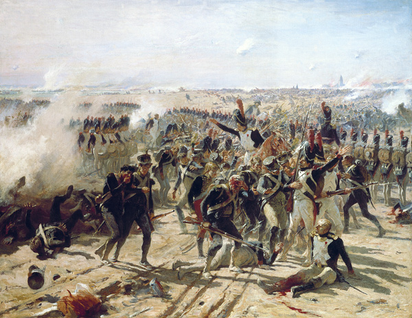 The Battle of Essling von Fernand Cormon