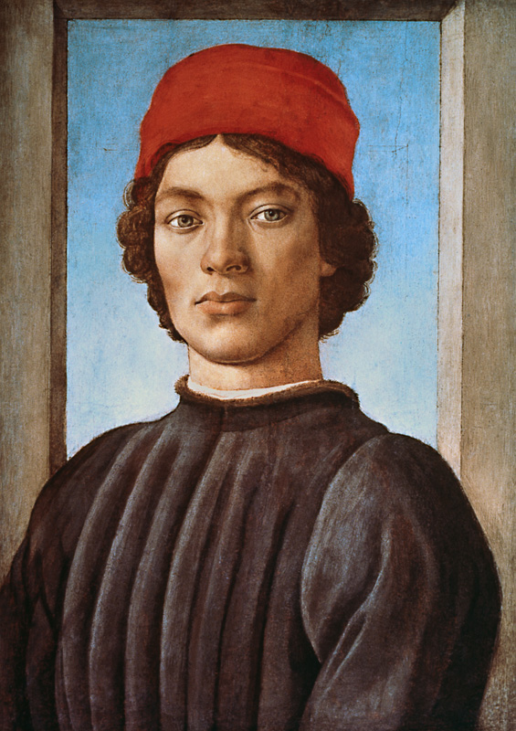 Portrait of a Youth von Filippino Lippi