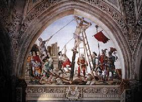 Martyrdom of St. Philip, south wall of Strozzi Chapel c.1497-150